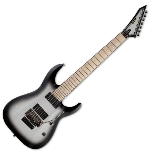 ESP LTD BUZ-7 Buz McGrath Electric Guitar in Snow White Sunburst sku number LBUZ7SWSB