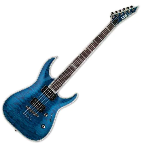 ESP LTD Deluxe MH-1000NT Duncan Blue Electric Guitar sku number LMH1000NTDB