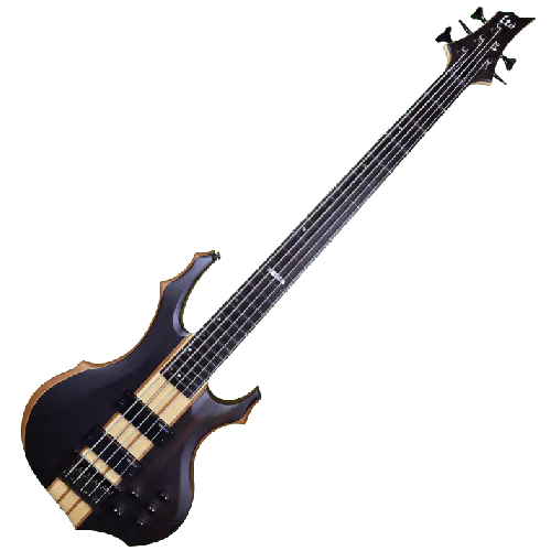 ESP LTD F-5E Electric Bass in Natural Satin B-Stock sku number LF5ENATS.B