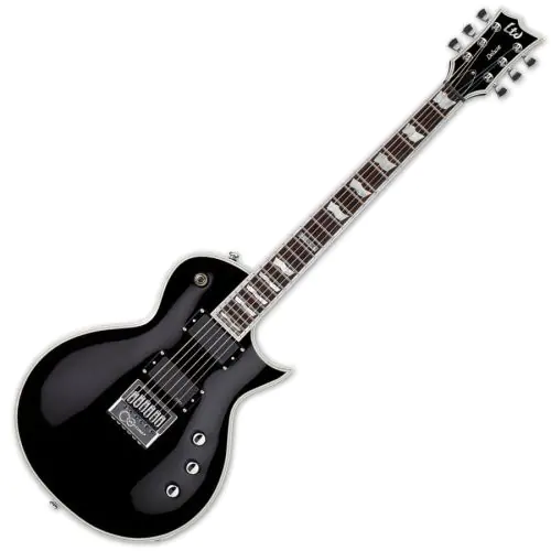 ESP LTD Deluxe EC-1000 Evertune Electric Guitar in Black sku number LEC1000ETBLK