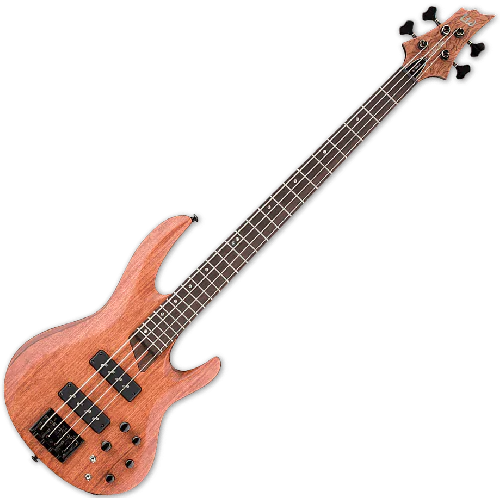 ESP LTD B-1004SE Bubinga Top Electric Bass in Natural Satin sku number LB1004SEBNS