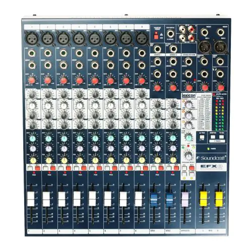 Soundcraft EFX8 Lexicon Effects Mixer sku number E535.000000US