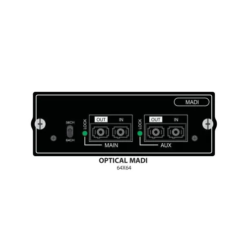 Soundcraft Optical MADI Card - Single Mode sku number 5019983.v