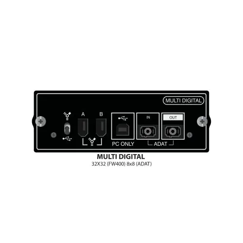 Soundcraft Multi Digital 32x32(FW400) 8x8 (ADAT) Card sku number 5024024