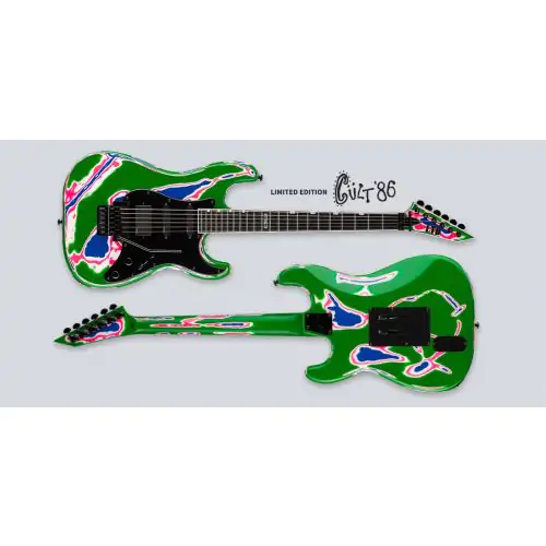 ESP LTD Cult 86 Living Color Guitar in Swirl Finish sku number LCULT86