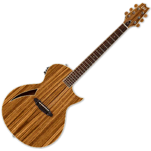 ESP LTD TL-6Z Acoustic Electric Guitar in Natural Finish sku number LTL6ZNAT