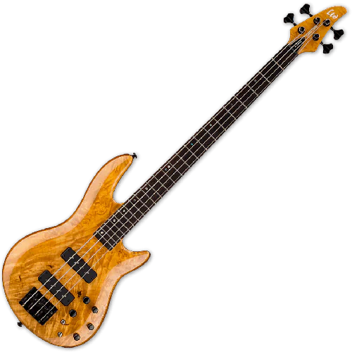 ESP LTD H-1004SE Electric Bass in Honey Natural Finish sku number LH1004SEBMHN