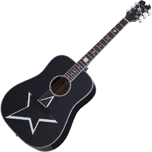 Schecter Robert Smith RS-1000 Busker Acoustic Guitar Gloss Black sku number SCHECTER283