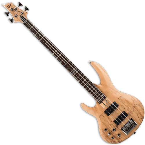 ESP LTD B-204SM Left Handed Bass Guitar in Natural Stain Finish sku number LB204SMNSLH