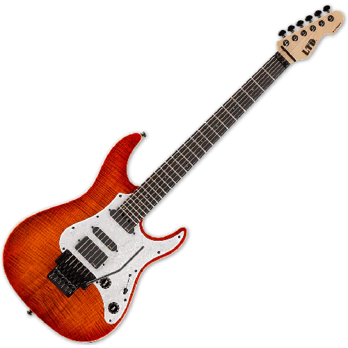 ESP LTD SN-1000FR Electric Guitar in Copper Sunburst sku number LSN1000FRFMRCPRSB