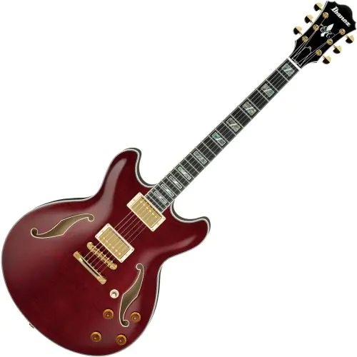 Ibanez Eric Krasno Signature EKM100 Electric Guitar Wine Red sku number EKM100WRD