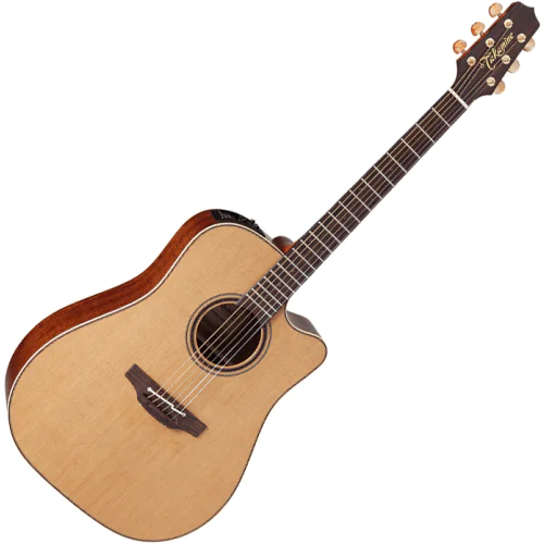 Takamine CP3DC-OV Dreadnought Acoustic Electric Guitar Satin Natural sku number TAKCP3DCOV