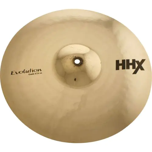 Sabian 16" HHX Evolution Crash Brilliant Finish sku number 11606XEB