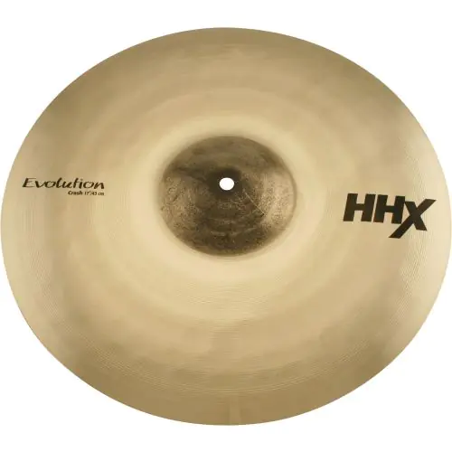 Sabian 17" HHX Evolution Crash Brilliant Finish sku number 11706XEB