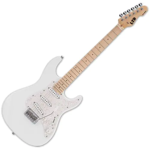 ESP LTD SN-200W Electric Guitar Snow White sku number LSN200WMSW