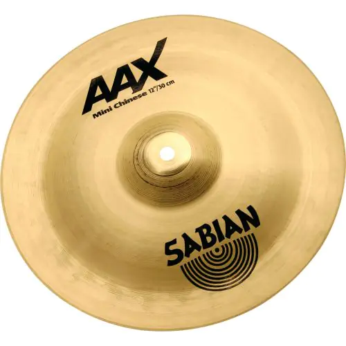 Sabian 12" AAX Mini Chinese Brilliant Finish sku number 21216XB