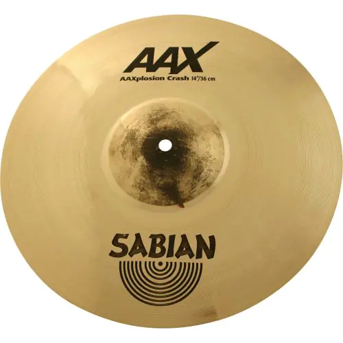 Sabian 14" AAX X-Plosion Crash Brilliant Finish sku number 21487XB