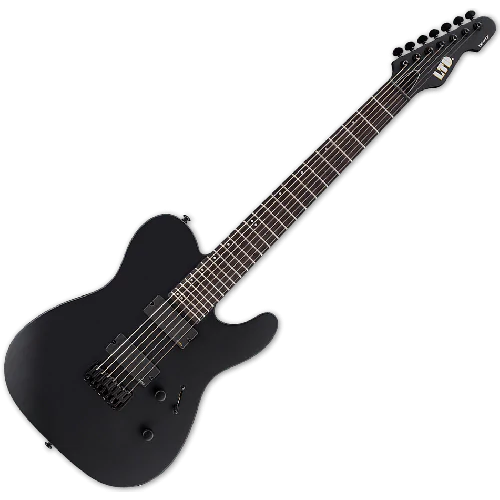 ESP LTD TE-417 Electric Guitar in Black Satin B-Stock sku number LTE417BLKS.B