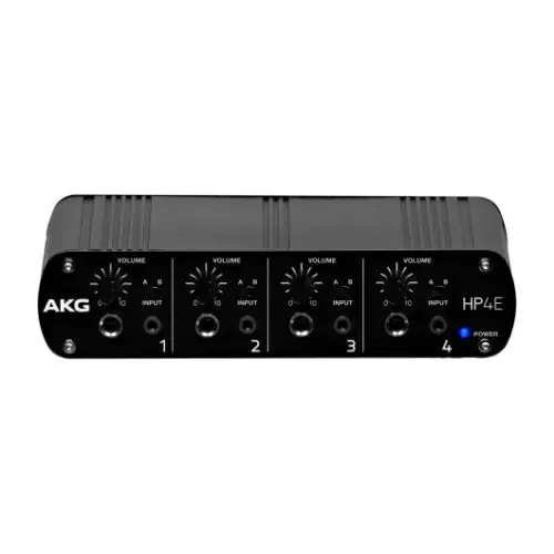 AKG HP4E 4-Channel Headphone Amplifier sku number 3450H00050