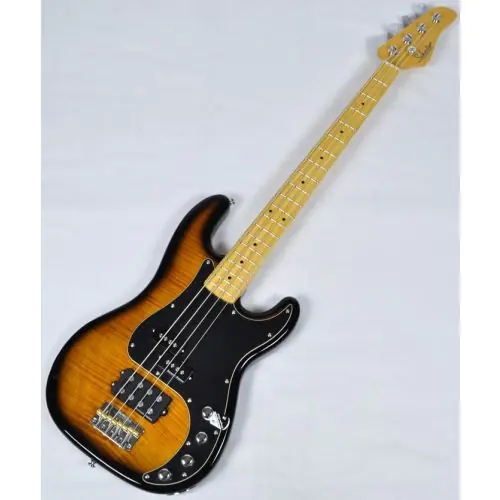 Schecter Diamond-P Plus Electric Bass in Dark Vintage Sunburst Finish sku number SCHECTER2858