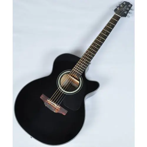 Takamine GF30CE-BLK G-Series G30 Cutaway Acoustic Electric Guitar Black B-Stock sku number TAKGF30CEBLK.B