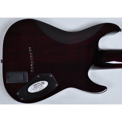 Schecter Hellraiser C-9 Left-Handed Electric Guitar Black Cherry