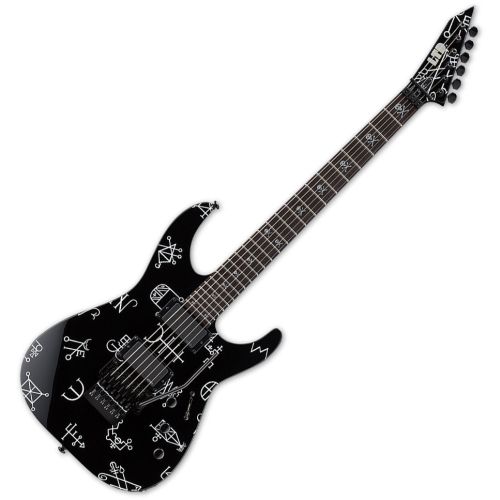 ESPのLTDブランド KIRK HAMMETTモデル KH-DC EMG ESP LTD KH-DC LTD Kirk Hammett Sig nature Electric Guitar