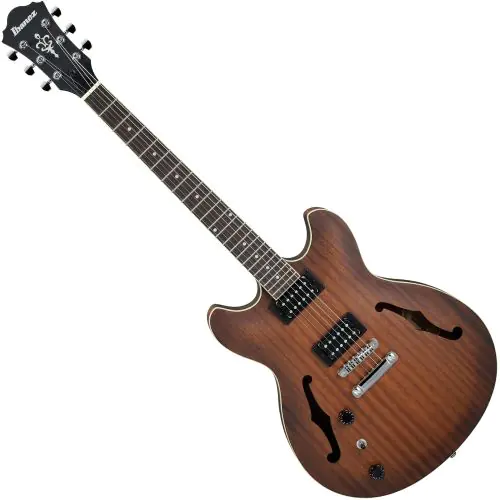 Ibanez AS Artcore AS53LTF Left-Handed Electric Guitar Tobacco Flat sku number AS53LTF