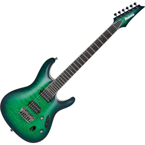 Ibanez S Prestige S6521QSLG Electric Guitar Surreal Blue Burst Gloss sku number S6521QSLG