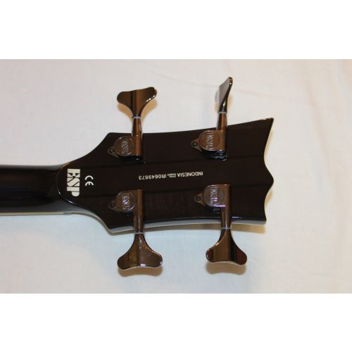 ESP LTD Viper-254 Flamed Maple See Thru Black Sample