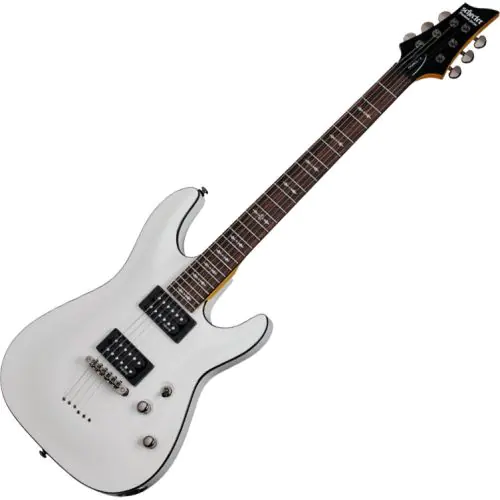 Schecter Omen-6 Electric Guitar In Vintage White Finish sku number SCHECTER2061