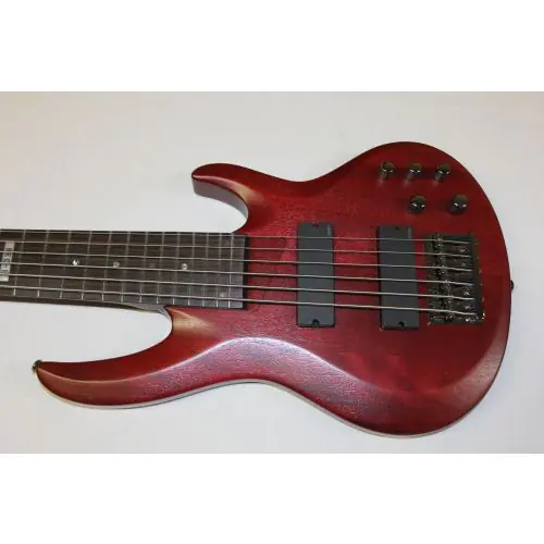 ESP LTD B-336 Stained Red Sample/Prototype Rare Bass Guitar sku number 6SLB336SR_2