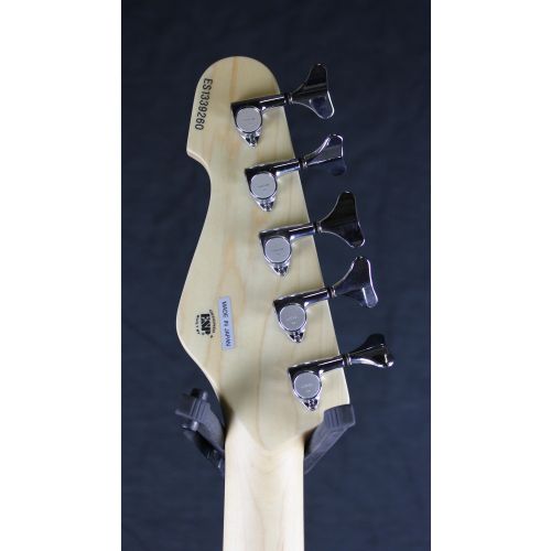 ESP E-II AP-5 STW See Thru White Bass Guitar