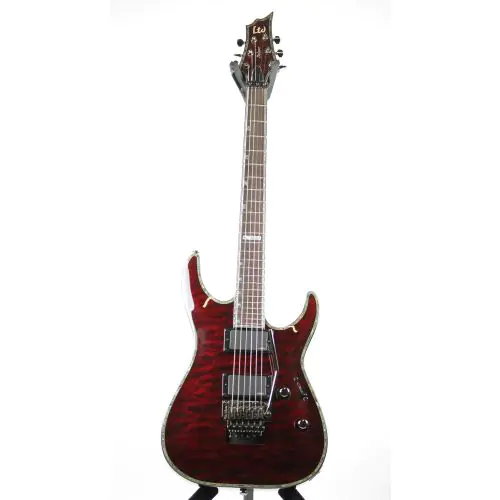 ESP LTD H-1001FR Floyd Rose See Thru Black Cherry Sample/Prototype Electric Guitar sku number 6SLH1001FRSTBC_0853