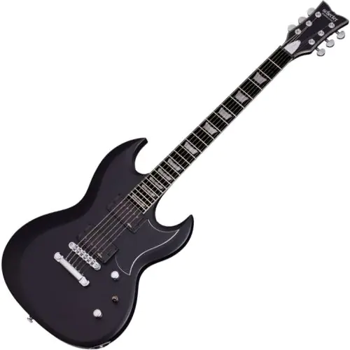 Schecter S-II Platinum Electric Guitar Satin Black sku number SCHECTER816