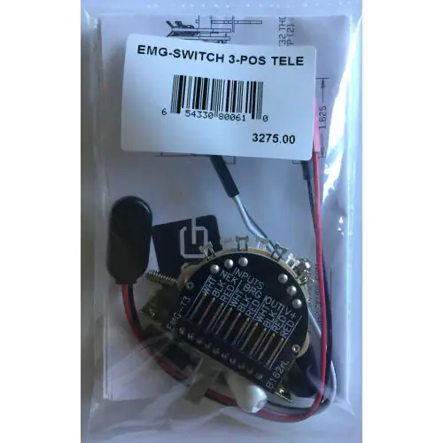 EMG 3 POS Tele Switch -T3 B162 Solderless sku number 3275