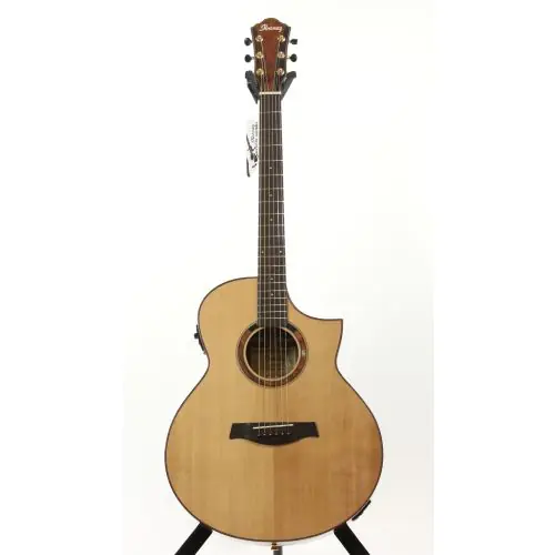 Ibanez AEW120BG NT Natural High Gloss Acoustic Electric Guitar sku number 6SAEW120BGNT