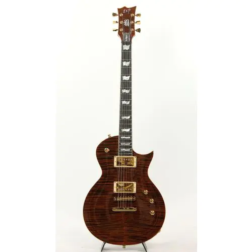 ESP ECLIPSE 40TH TE 2015 Tiger Eye Electric Guitar #27/40 sku number 6SEECL40TE_27