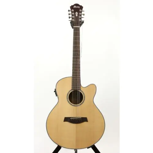 Ibanez AEL108TD NT Natural 8-String Acoustic Electric Guitar sku number 6SAEL108TDNT