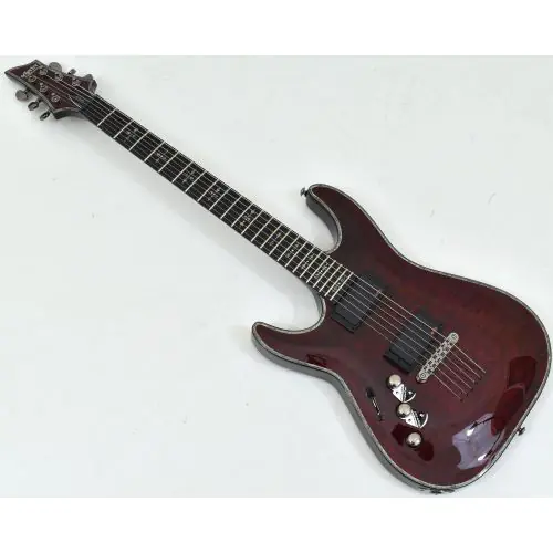 Schecter Hellraiser C-1 Left-Handed Electric Guitar Black Cherry sku number SCHECTER1795