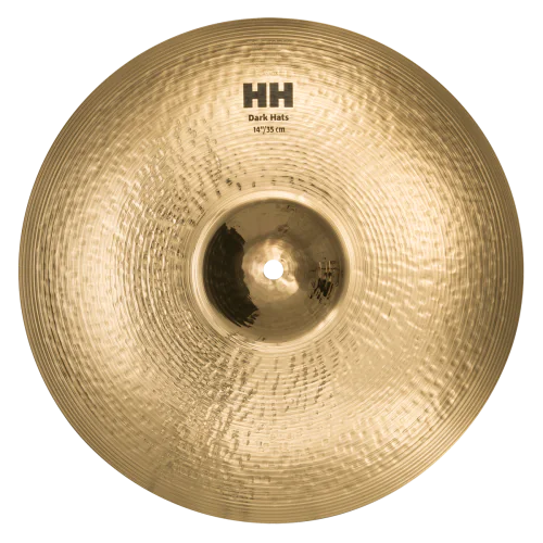 Sabian 14" HH Dark Hi-Hats Brilliant Finish sku number 11473B