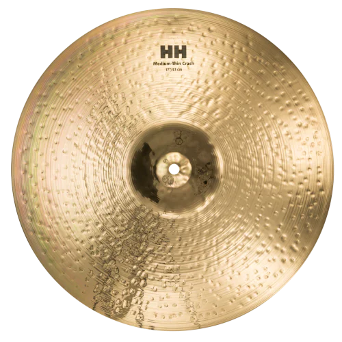 Sabian 17" HH Medium-Thin Crash Brilliant Finish sku number 11707B