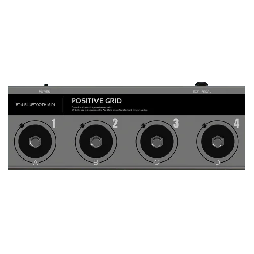 Positive Grid BT-4 Bluetooth MIDI Pedal sku number BT4