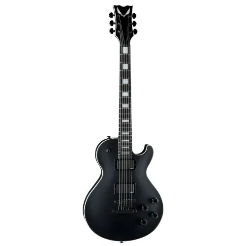 Dean Thoroughbred Stealth Black Satin w/EMG Electric Guitar TB STH BKS sku number TB STH BKS