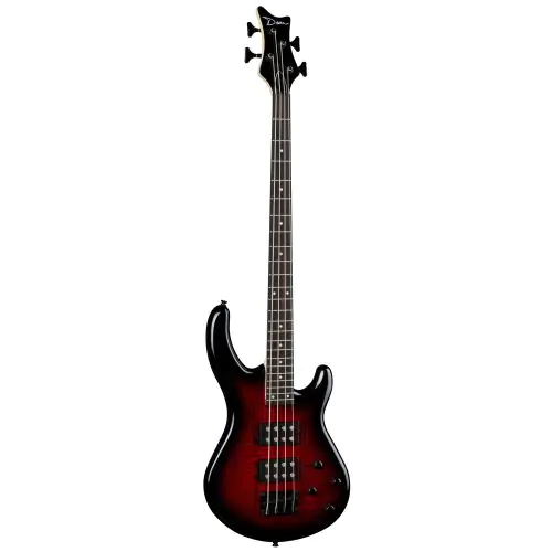 Dean Edge 2 Spalt Maple Bass Guitar Trans Red E2 SM TRD sku number E2 SM TRD