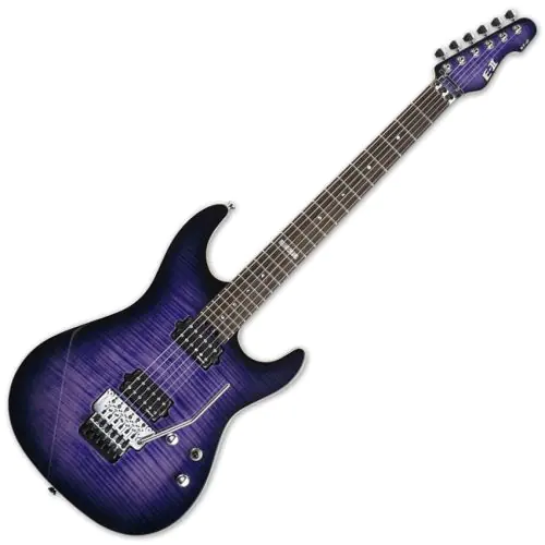 ESP E-II ST-2 FM RW RDB Reindeer Blue Finish Electric Guitar sku number EIIST2FMRWRDB