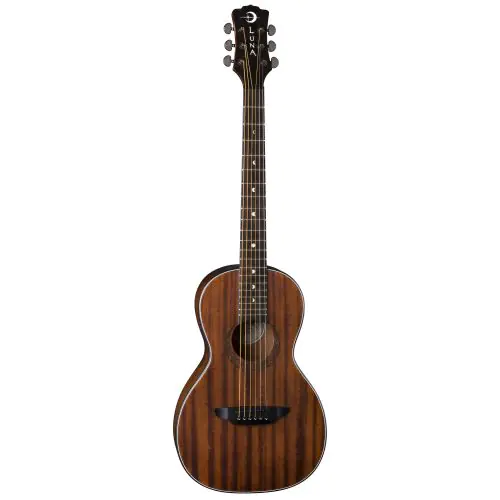 Luna Gypsy Muse Parlor Acoustic Guitar Mahogany GYP P MAH sku number GYP P MAH