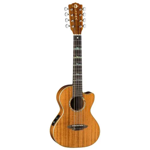 Luna Uke High Tide Tenor 8 String w/Preamp UKE HTT 8 sku number UKE HTT 8