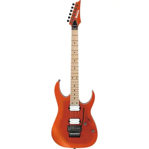 Ibanez RG Prestige RG652AHMS OMF Orange Metallic Burst Flat Electric Guitar w/Case sku number RG652AHMSOMF