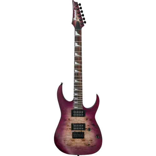 Ibanez RG Standard RGRT621DPB TPF Transparent Purple Burst Flat Electric Guitar sku number RGRT621DPBTPF